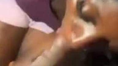 Angry bestie gets bj as compensation 1