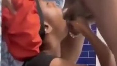 Deep throat blow job from newly graduated midwife